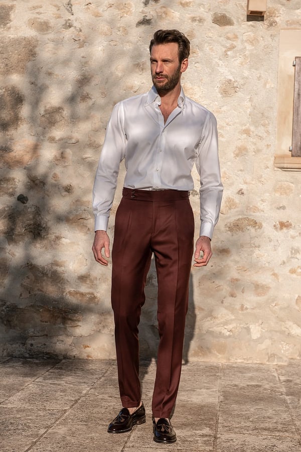 Pantalon en Laine Vienne