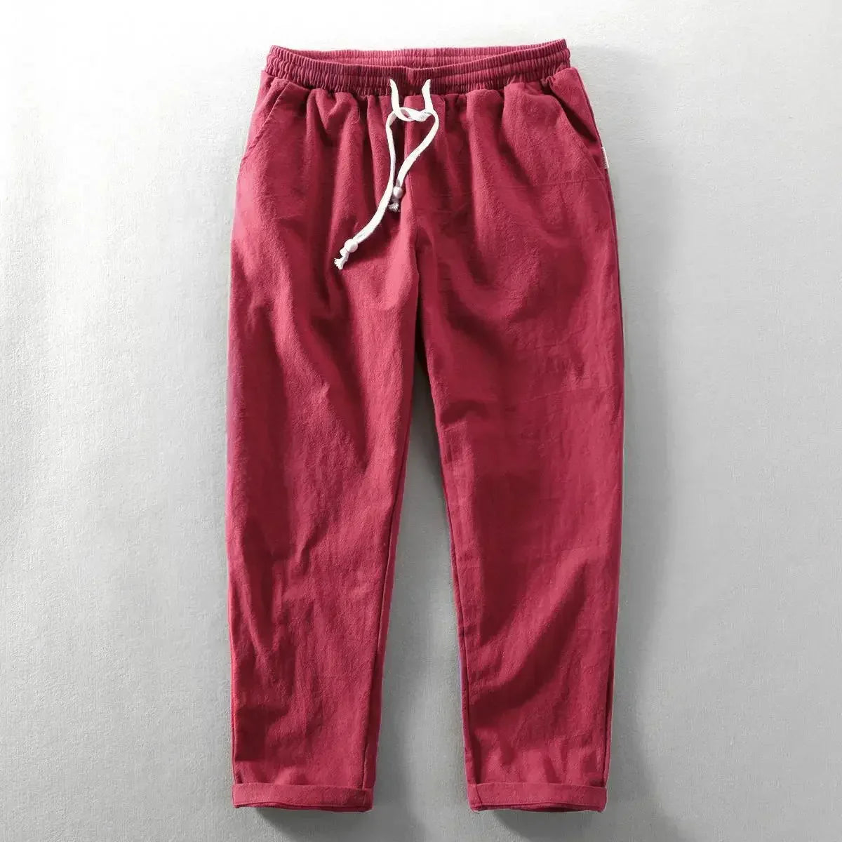 Pantalon en lin Massimo